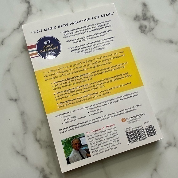 1-2-3 Magic, 3 Step Discipline for Calm, Happy, & Effective Parenting Book - Picture 2 of 2
